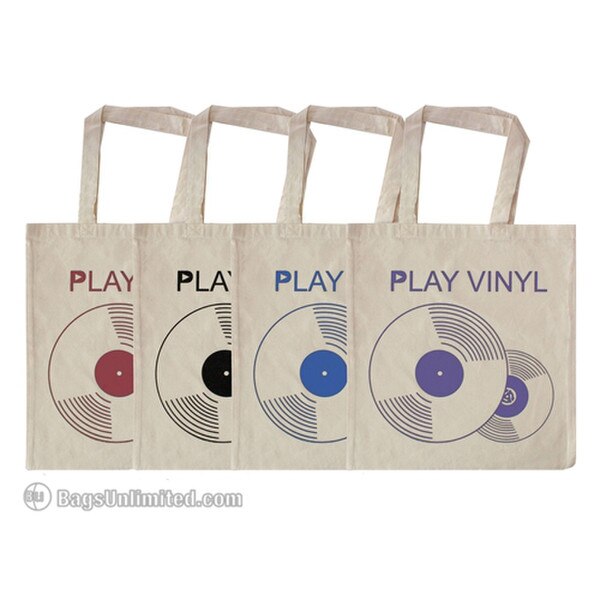 Cotton Tote - Record Design